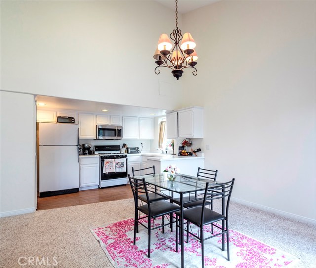 Dining area and kitchen in in-law unit; unit is permitted.