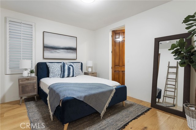 Bedroom number one in the main floor.