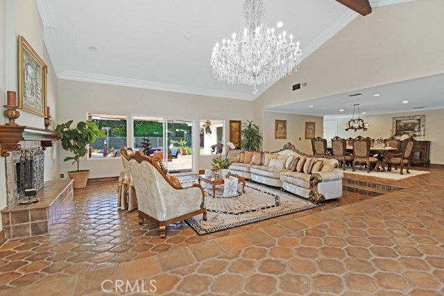 Living Room and Formal Dining Room