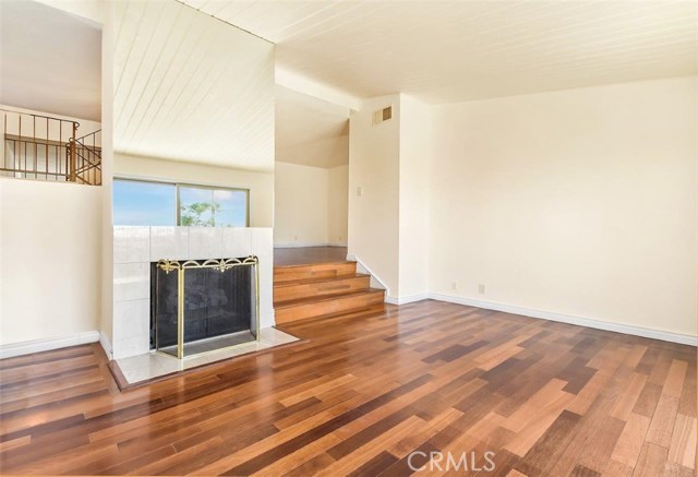 Living Room with Fireplace