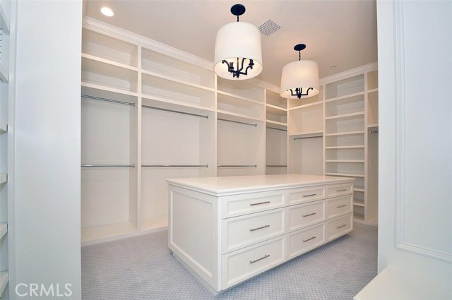Custom Walk-in Closet in Master Suite
