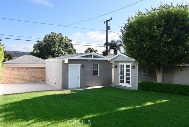 2-car garage and a finished shed in the backyard that the previous owner used it as an office.