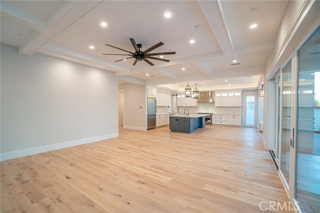 View fof kitchen from family room.