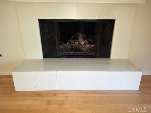 Fireplace in living room