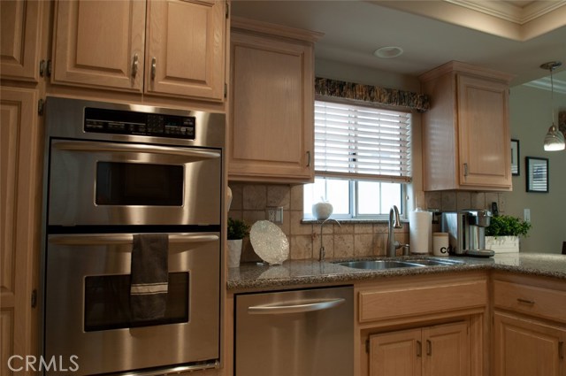 Kitchen with Double Ovens.