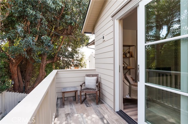 Private Master Bedroom Deck