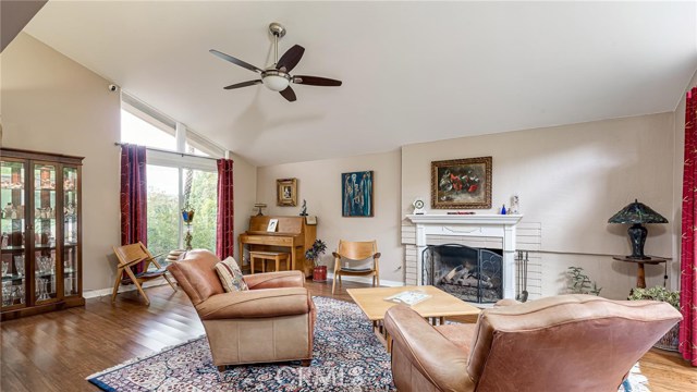 Very spacious living room.