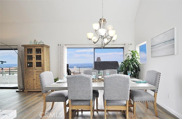 Enjoy the ocean views as you dine in style