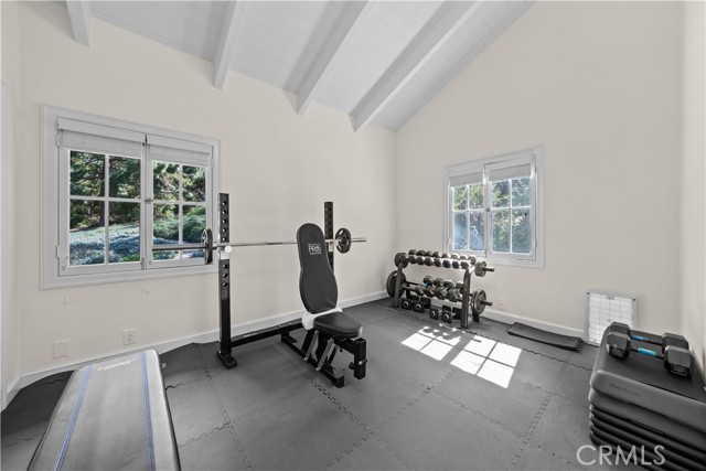 3rd Bedroom currently a gym