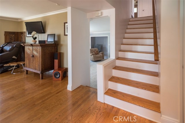 Real hardwood flooring in main living areas. Crown moldings. Fresh painted and new carpet.