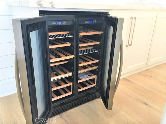 The Dual Insignia Refrigerated Double Door Wine Cellars provide storage for a large selection of always available and ready Wine and Beverages