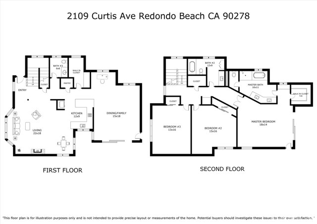 2109 Curtis Avenue, Redondo Beach, California 90278, 3 Bedrooms Bedrooms, ,2 BathroomsBathrooms,Residential,Sold,Curtis,SB20131731