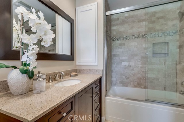 Master bath vanity