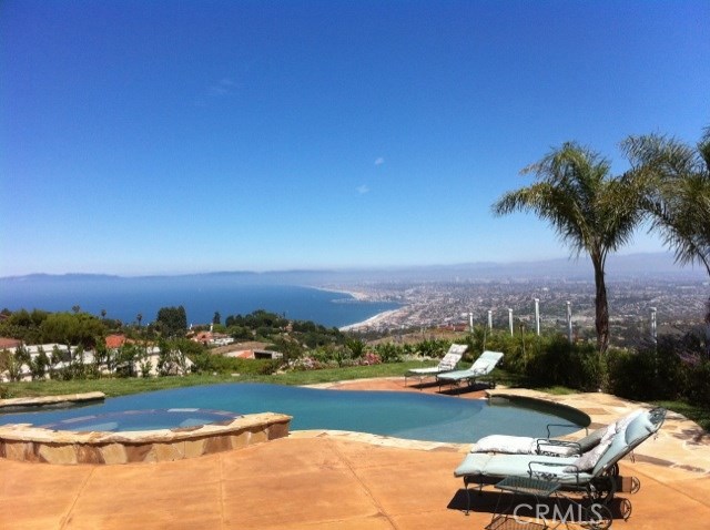 Truly breathtaking views!  When you're in the infinity pool, the pool water blends into the ocean as one!