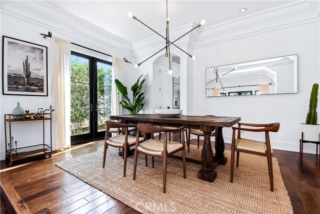 Formal dining room.