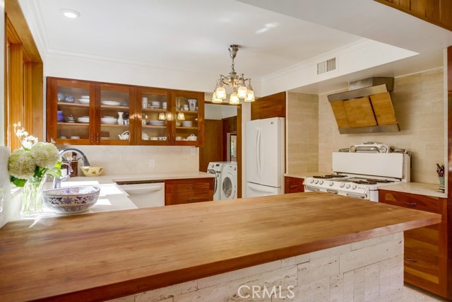 Remodeled kitchen