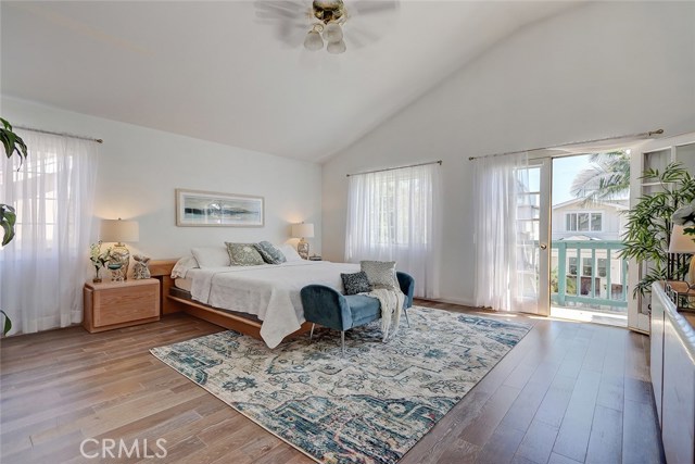 Master Bedroom Area with Adjacent Balcony