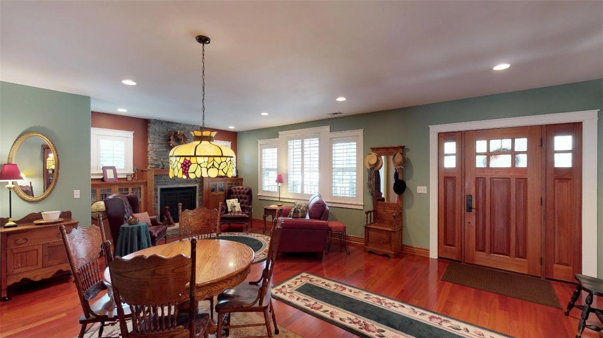 Living Room Dining Area