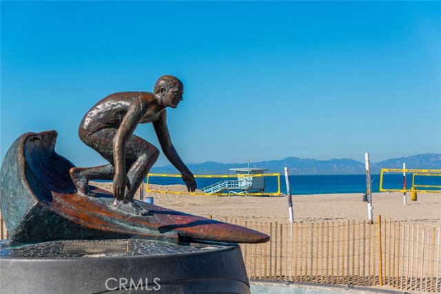 Fun Hermosa Beach lifestyle includes lots of surfing