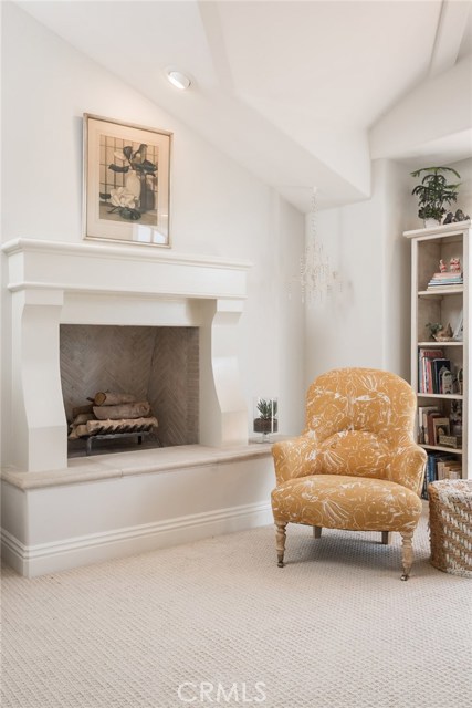 Elegant Fireplace is Featured in Second Level En-suite