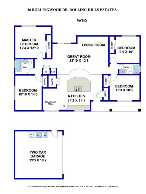 Modern, Open Great Room Floor Plan featuring ALMOST 1600 Sf on a Single-level with City Lights and Harbor Views