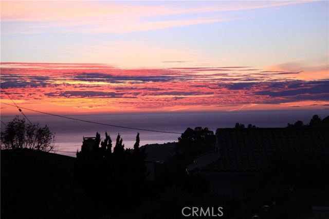 Brilliant sunsets viewed from back yard.