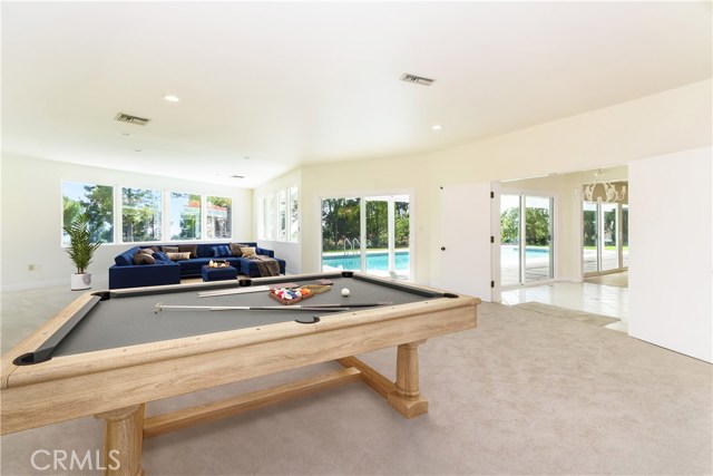 Family Room & Game Room Virtually Staged