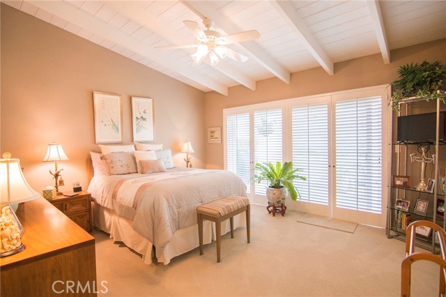 Elegant master bedroom