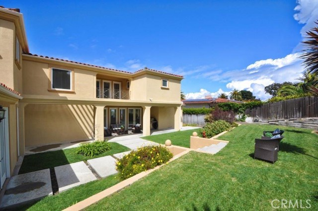Back Elevation with Grassy Backyard