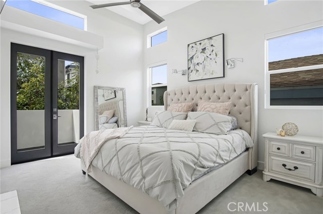 2nd Floor Master Bedroom - Access to the Private Balcony