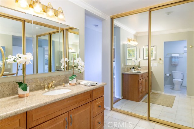 another view of the master bathroom