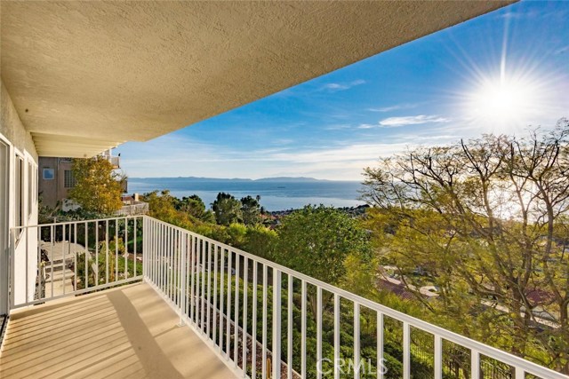 Master Bedroom Balcony / View of Catalina