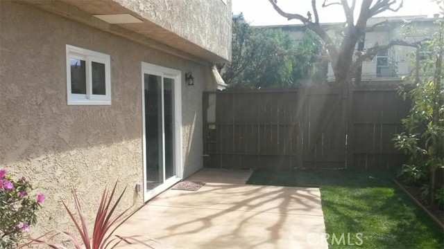 Fenced Yard and Patio