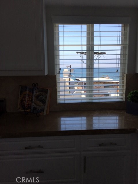 Kitchen view of the ocean...