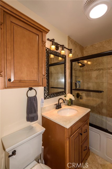 All remodeled bathroom