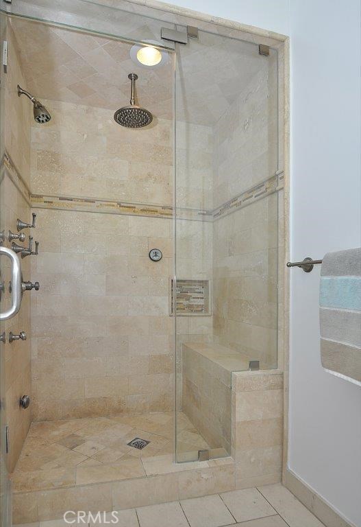 Large Steam Shower in Master Bath.