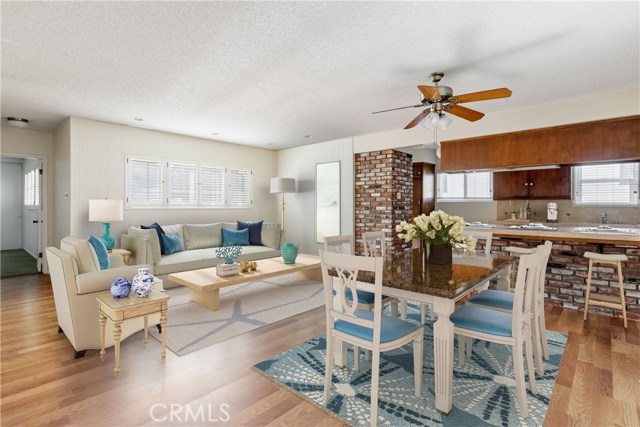 Family Room Virtually Staged