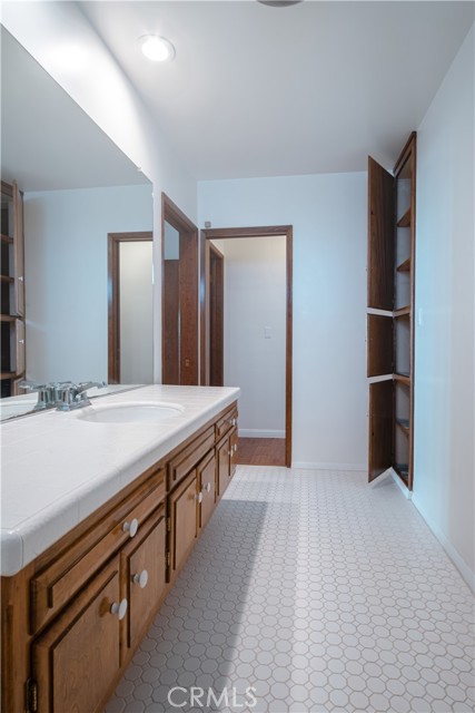 Bathroom off of hallway