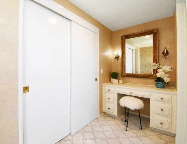 Dressing Area in Master Bedroom