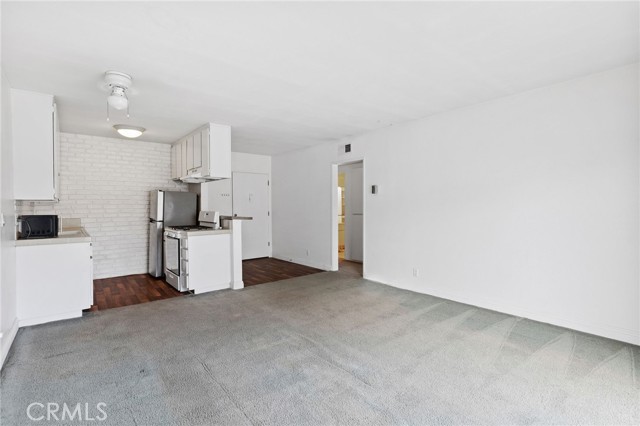 Living room looking towards kitchen