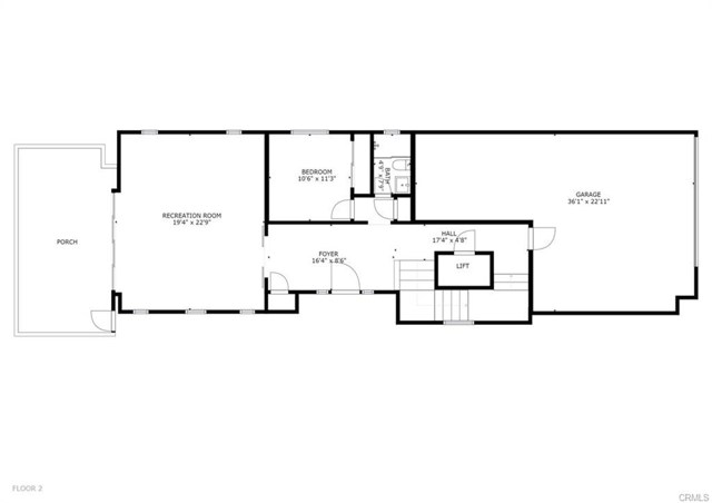 1st Floor Plan