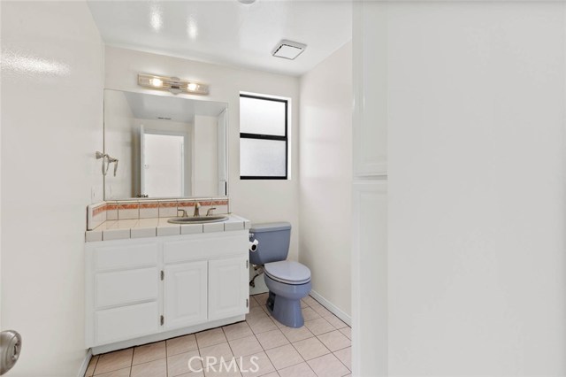 Top level guest bathroom