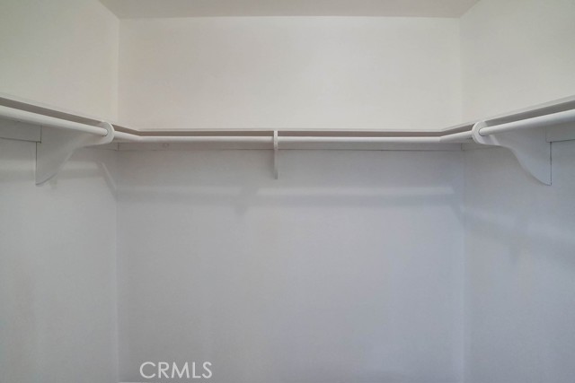 walk in closet in the master suite