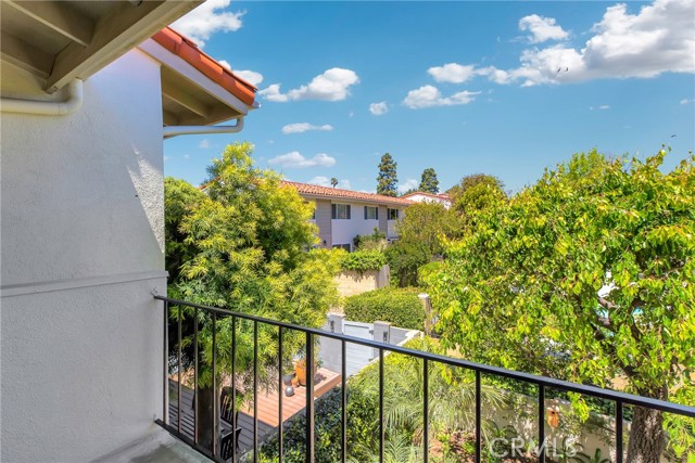 View from master balcony