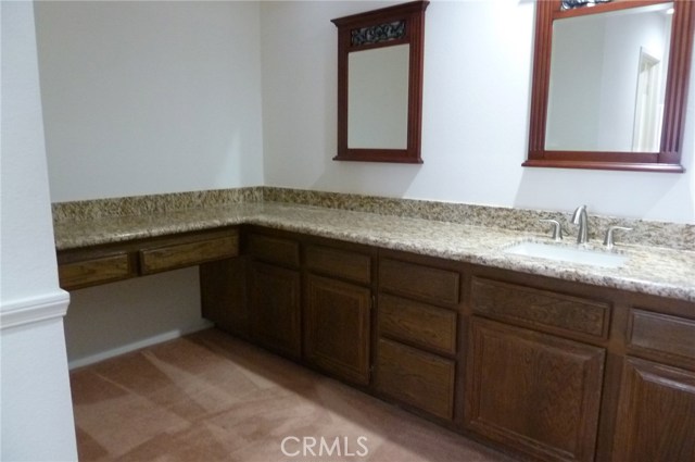 Master bedroom sink & vanity