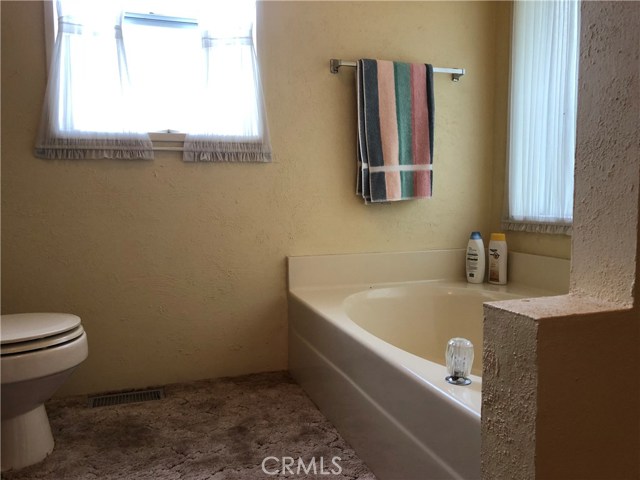 Master Bath has tub and walk in shower...