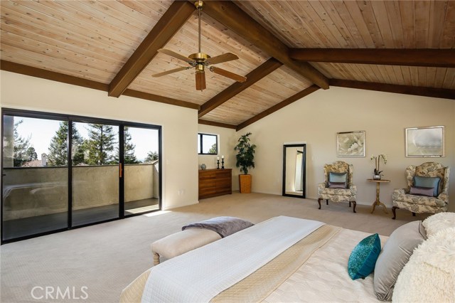 With vaulted ceiling and private balcony, you will feel like you are in a different world