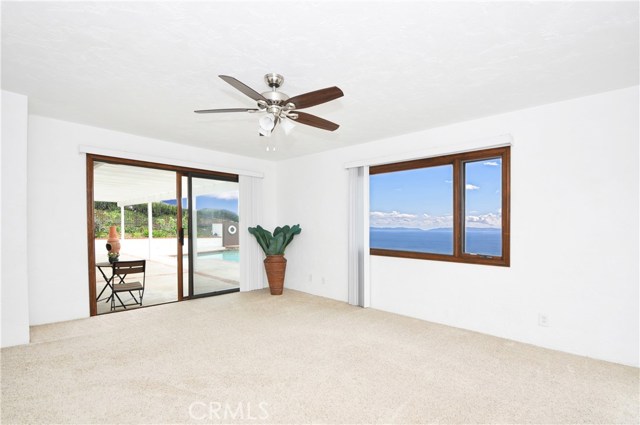 Master Bedroom with Pool View