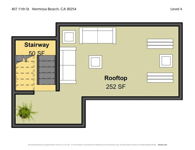 Large Roof Top Deck