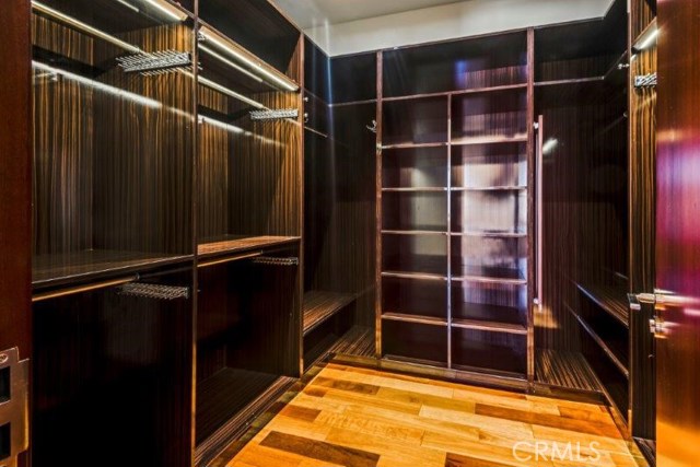 Master bedroom walk-in closet